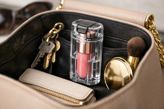 Leak Proof Lip Gloss Holder for Cleaner Bags