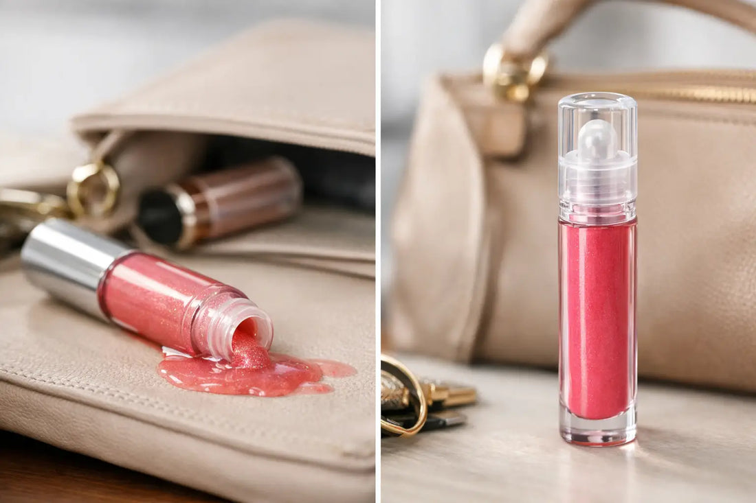 Lip Gloss Tube Leak Stopper for Cleaner Bags