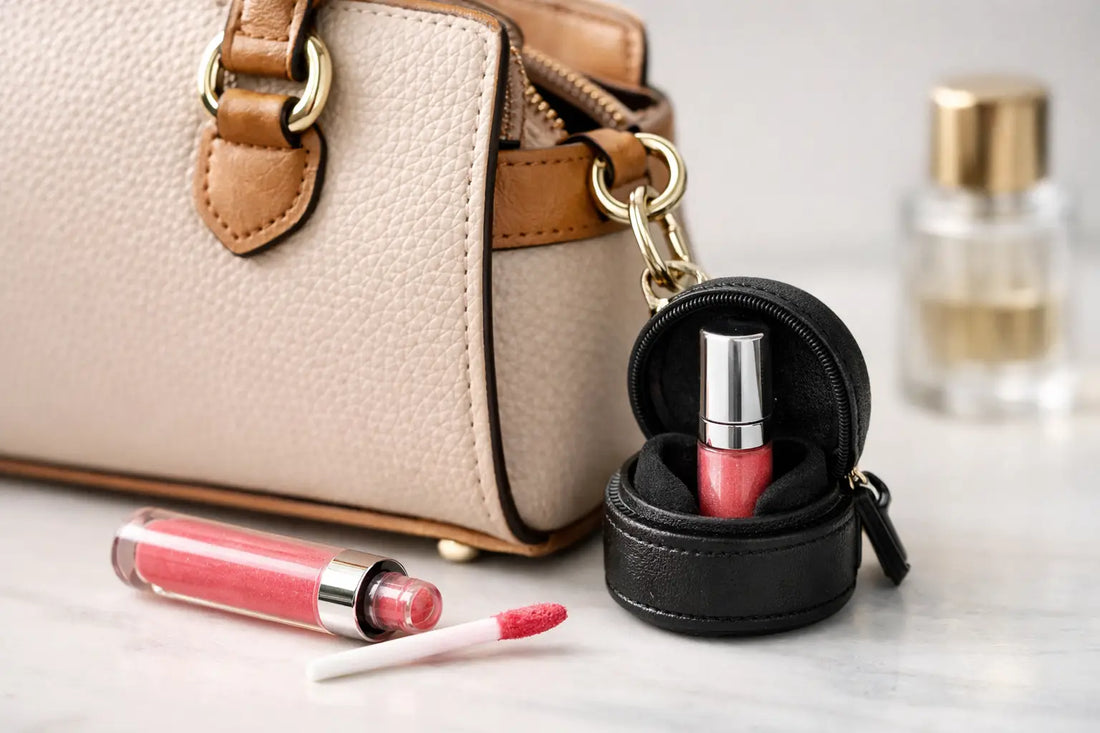 Lip Gloss Accessory for Purse That Stops Leaks