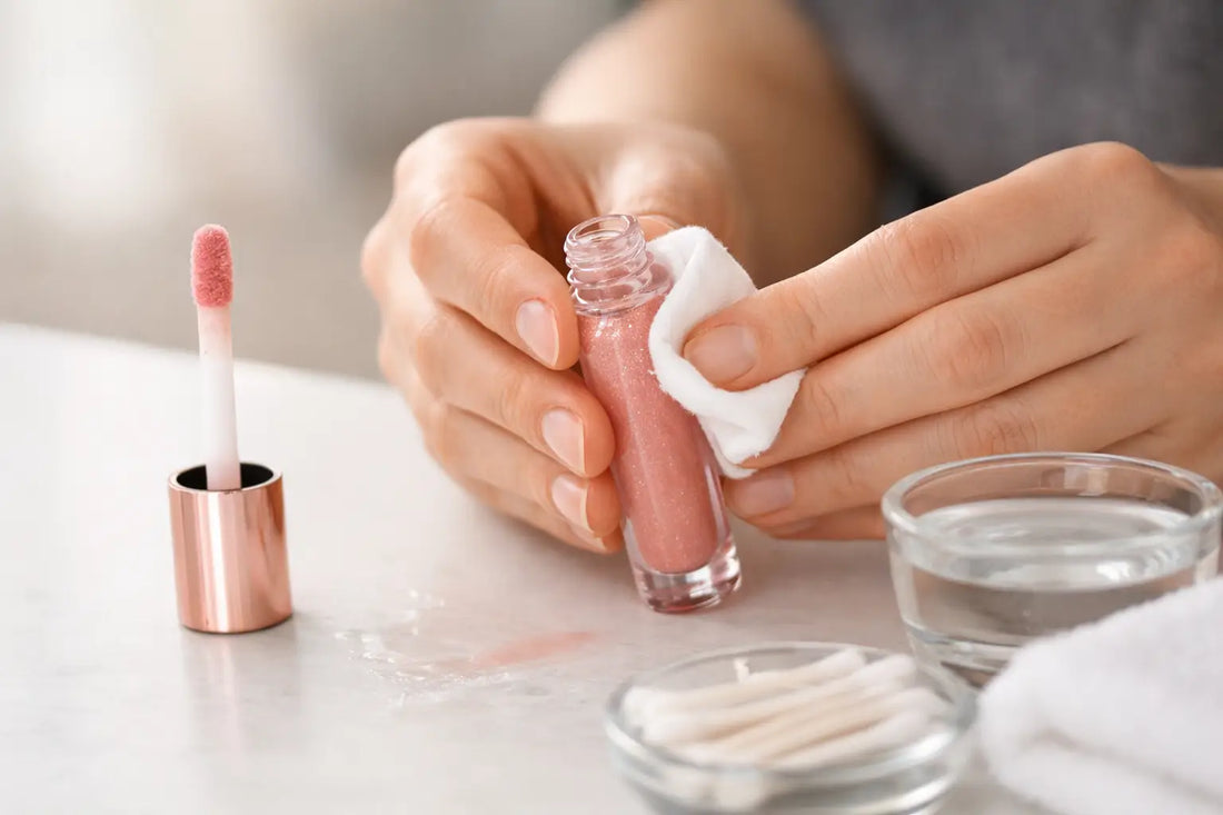 How to Clean a Sticky Lip Gloss Tube Safely