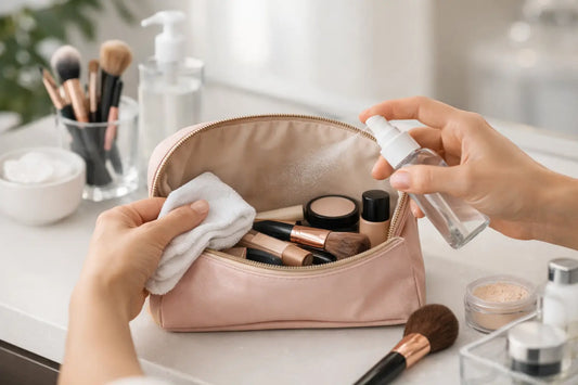 How to Keep Makeup Bag Clean Without the Stress